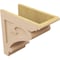 Ekena Millwork 9"W x 18"D x 18"H Classic Mayflower Rough Cedar Woodgrain TimberThane Corbel, Primed Tan CORUR09X18X18MAYRCPR - alternate 6